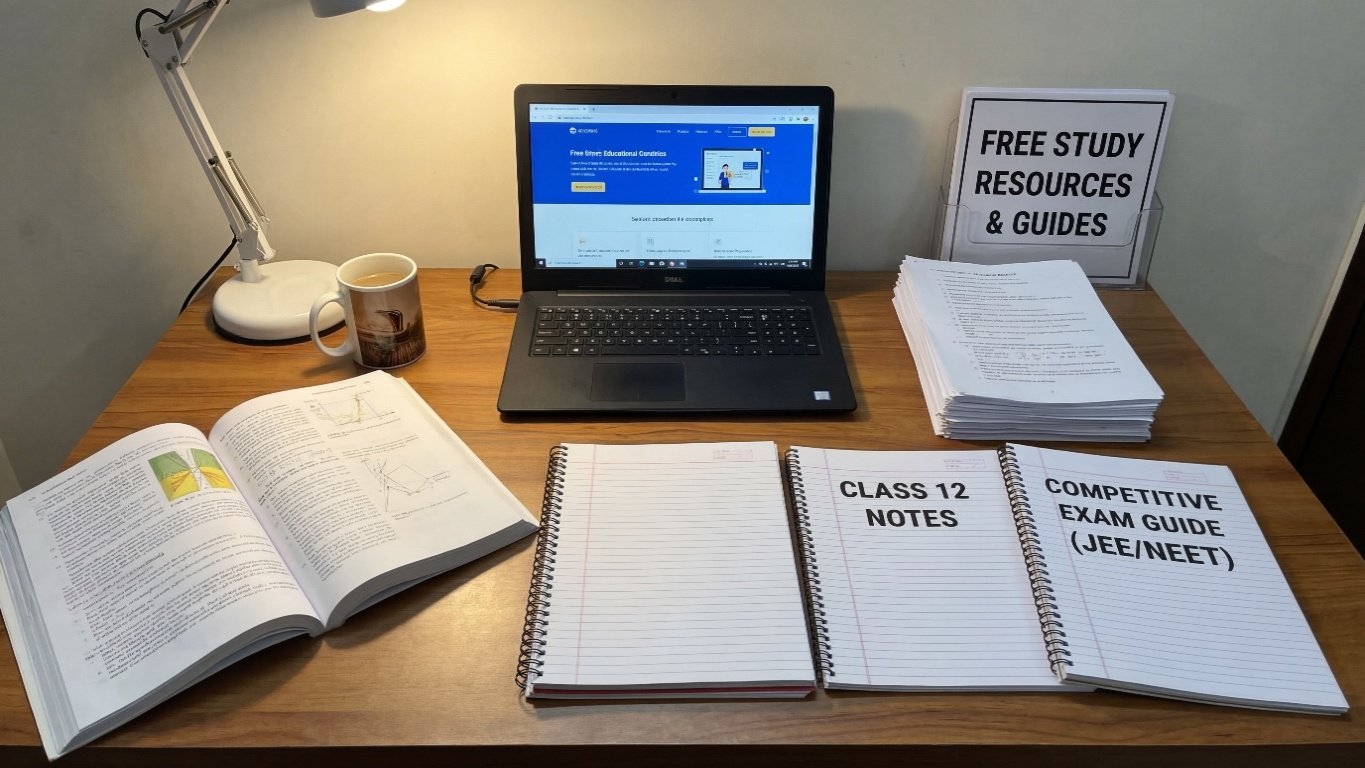 Free Study Materials, Notes & Guides for Class 12 and Competitive Exams