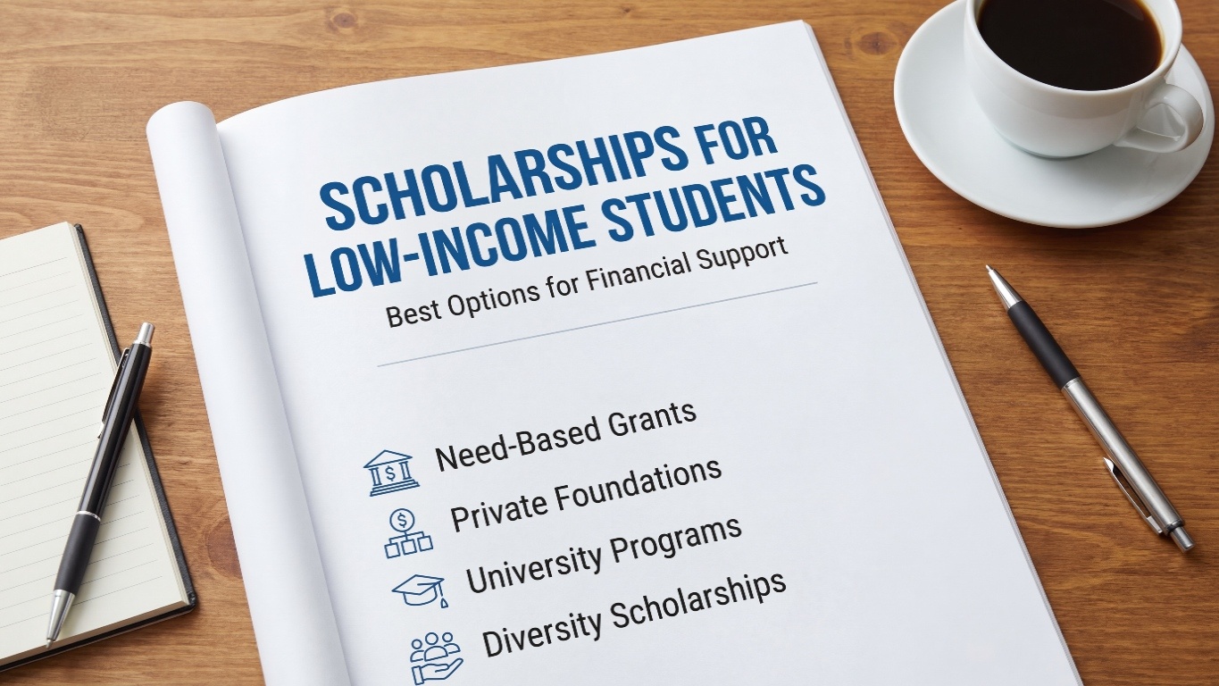 Scholarships for Low-Income Students: Best Options for Financial Support