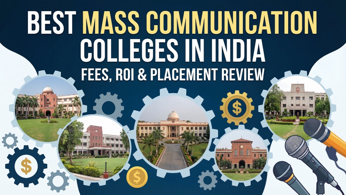 Best Mass Communication Colleges in India: Fees, ROI & Placement Review
