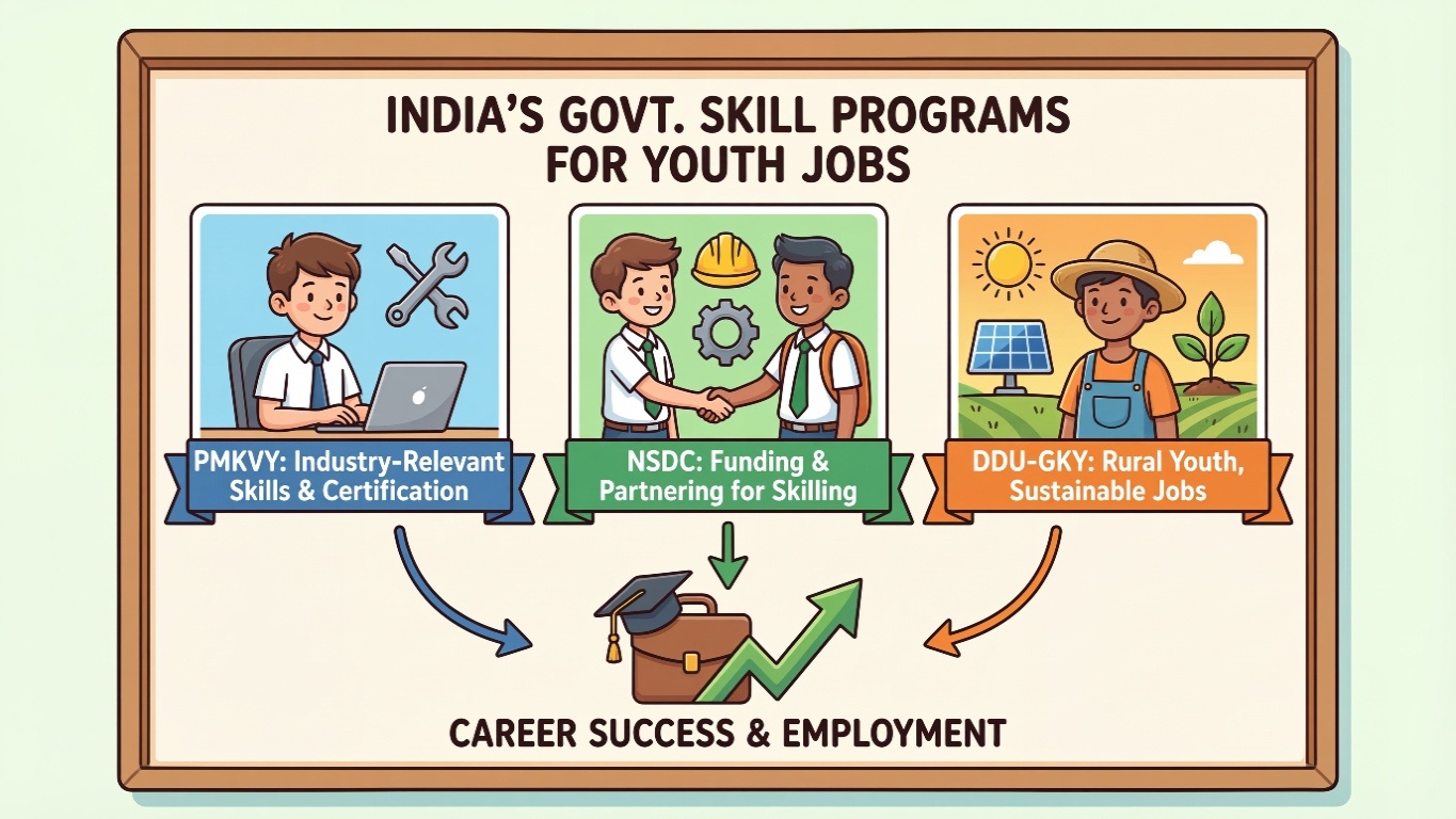 Best Government Skill Development Programs for Youth Employment in India
