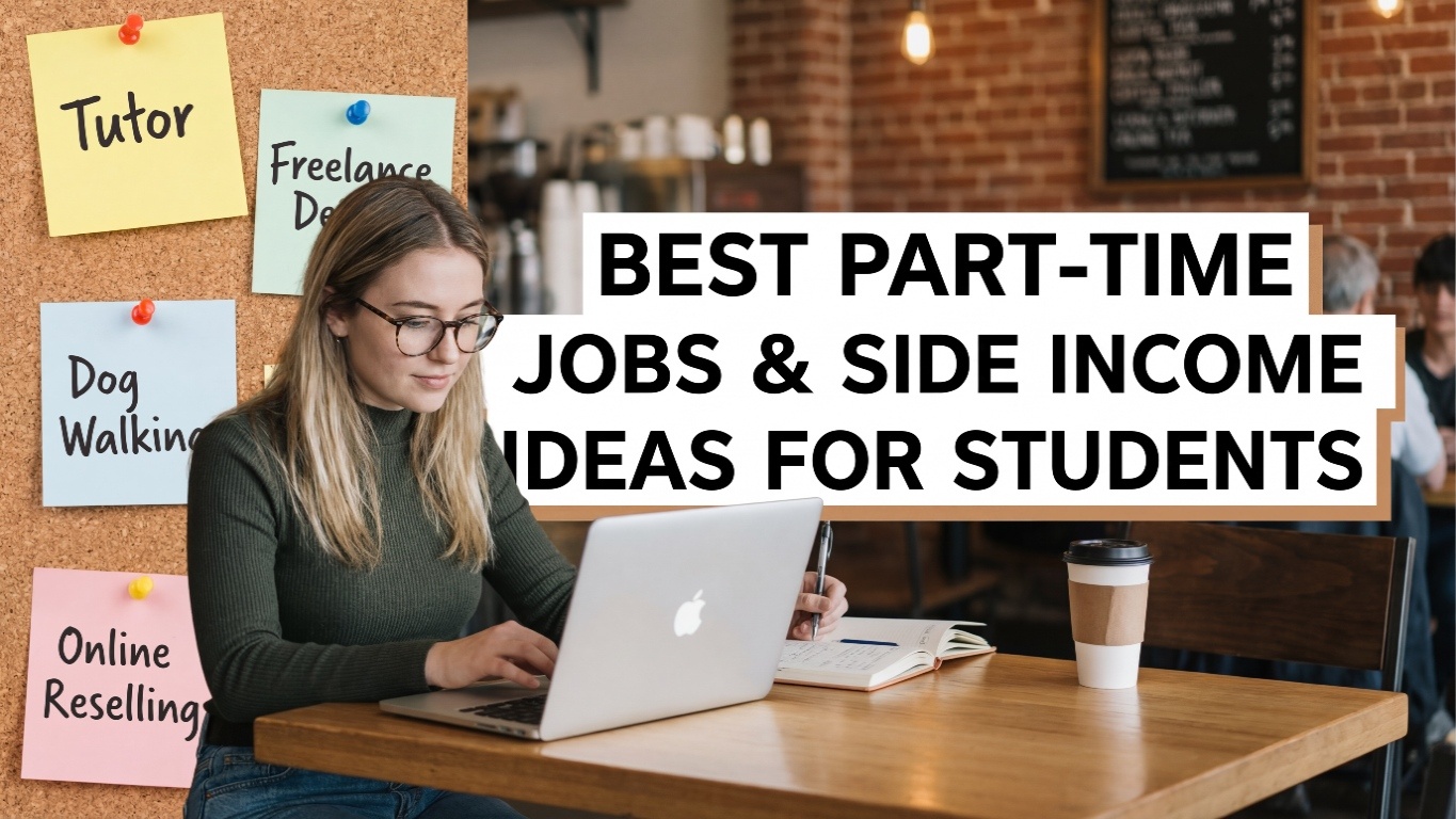Best Part-Time Jobs & Side Income Ideas for Students to Become Financially Independent