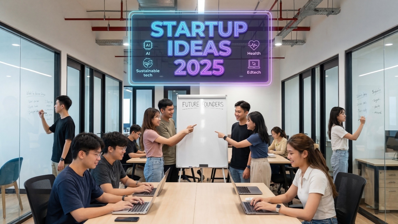 Top Startup Ideas for Students and Young Entrepreneurs in 2025