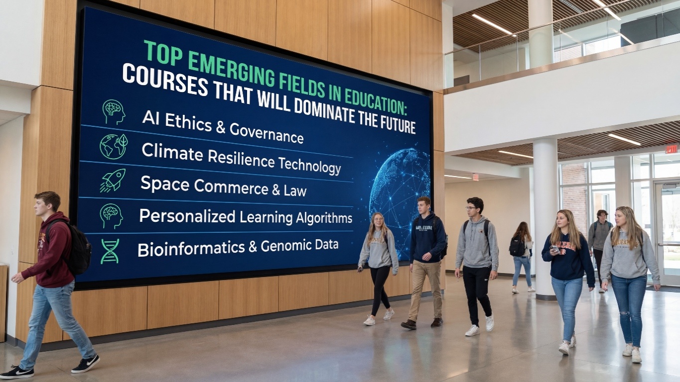 Top Emerging Fields in Education: Courses That Will Dominate the Future
