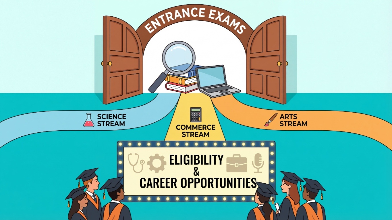 Top Entrance Exams After 12th: Streams, Eligibility & Career Opportunities