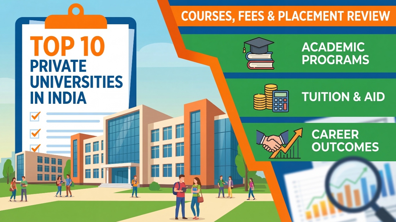 Top 10 Private Universities in India: Courses, Fees & Placement Review