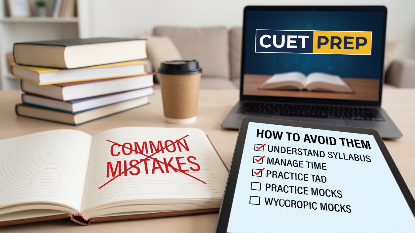 Common Mistakes in CUET Preparation (And How to Avoid Them)