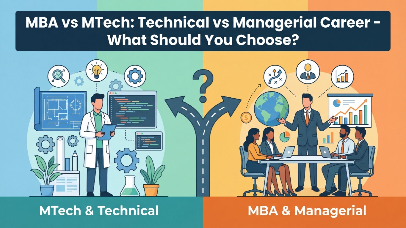 MBA vs MTech: Technical vs Managerial Career – What Should You Choose?