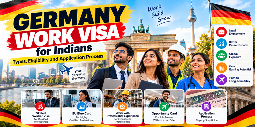 Germany Work Visa for Indians 2026: Types and Eligibility