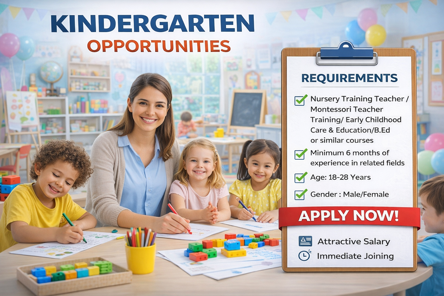 Kindergarten Teacher